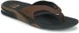 REEF Zwarte Slippers Fanning - Thumbnail 3