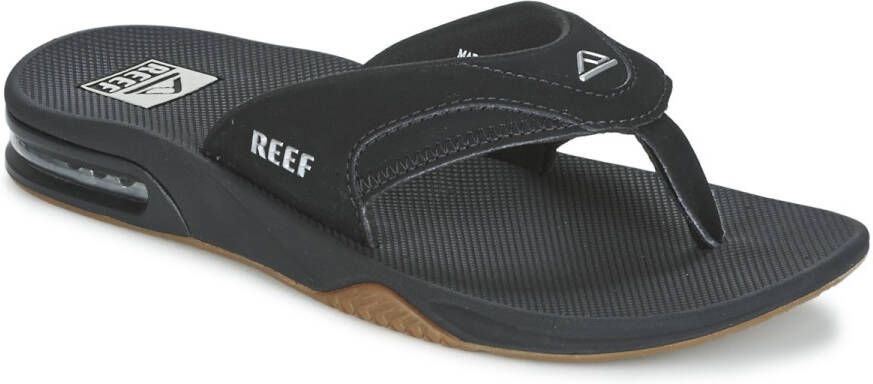 Reef Fanningblack Silver Heren Slippers Zwart Zilver - Foto 15