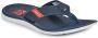 Reef SANTA ANA NAVY WHITE ORANGE Heren Slippers navy white orange - Thumbnail 2