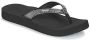 Reef Star Cushion Sassyblack Silver Dames Slippers Zwart Zilver - Thumbnail 9
