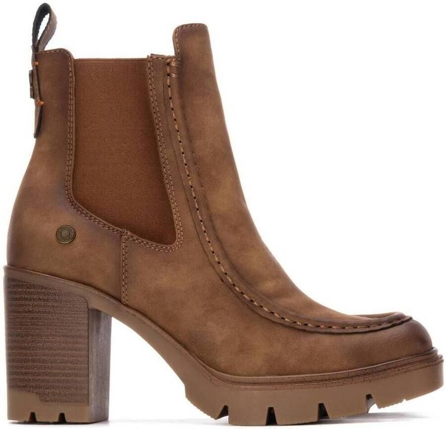 Refresh 172915 Booties Met Hak Bruin Vrouw