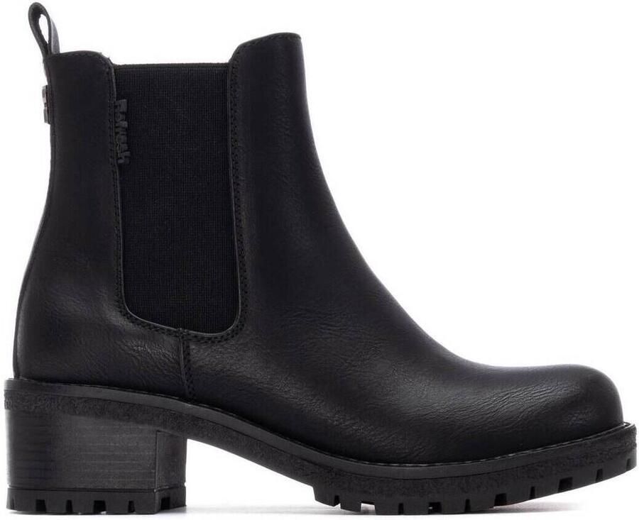 Refresh 172919 Booties Met Hak Zwart Vrouw