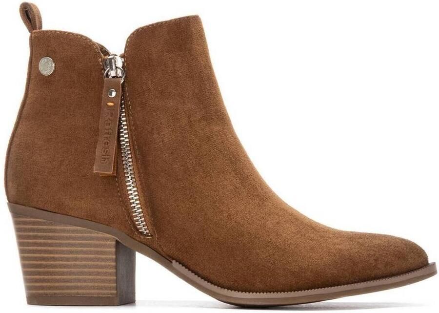 Refresh 173180 Booties Met Hak Bruin Vrouw - Foto 3