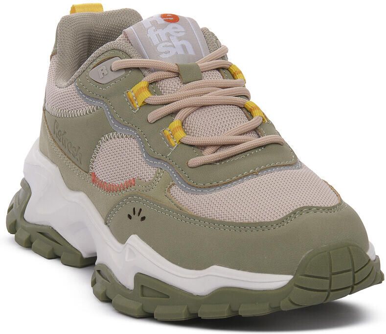 Refresh Lage Sneakers KAKI