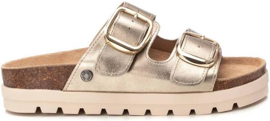 Refresh 17272101 Leather Sandalen Goud Vrouw