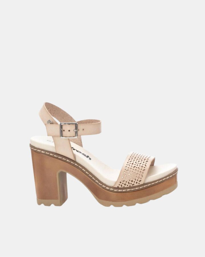 Refresh High Heel Sandals Beige Dames - Foto 3
