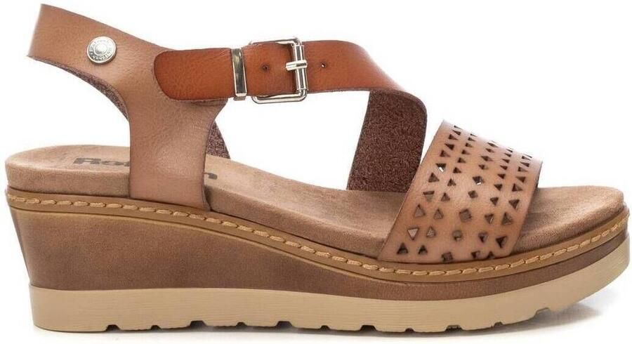 Refresh 17284603 Wedgesandalen Bruin Vrouw