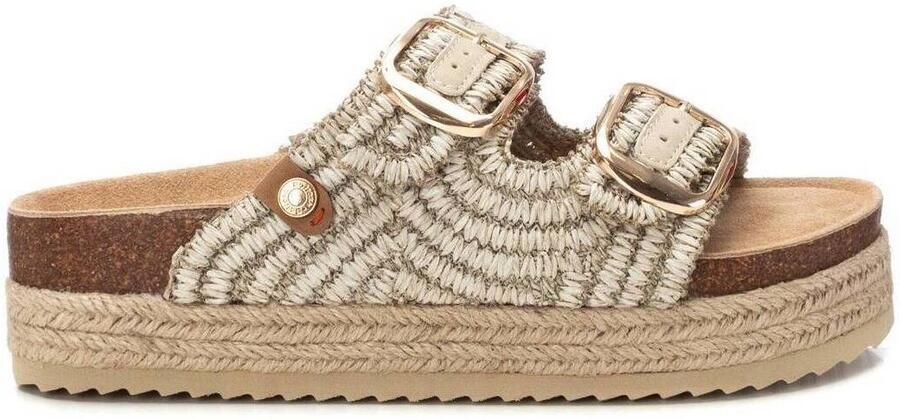 Refresh 17272001 Platform Sandalen Beige Vrouw