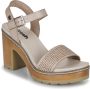 Refresh High Heel Sandals Beige Dames - Thumbnail 2