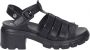 Refresh Modieuze Jonge Sandalen Black Dames - Thumbnail 8