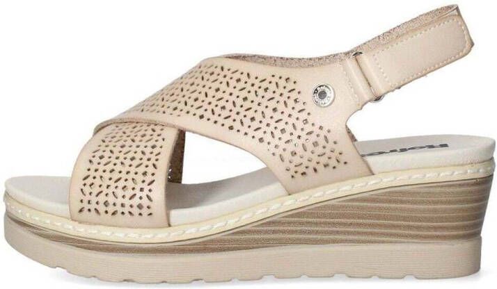 REFRESH 171719, damessandalen, beige, 40 EU, Beige, 40 EU