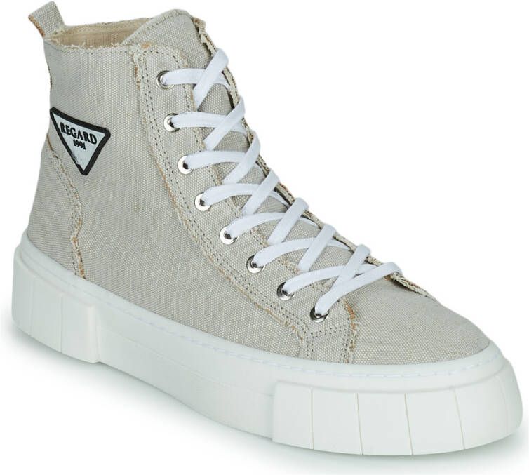 Regard Hoge Sneakers NANCY V7 TOILE MALI CALIZA