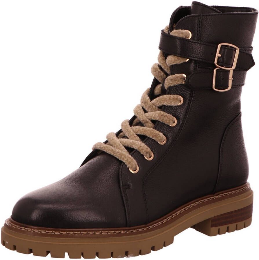 Regarde le Ciel Lace-up Boots Black Dames