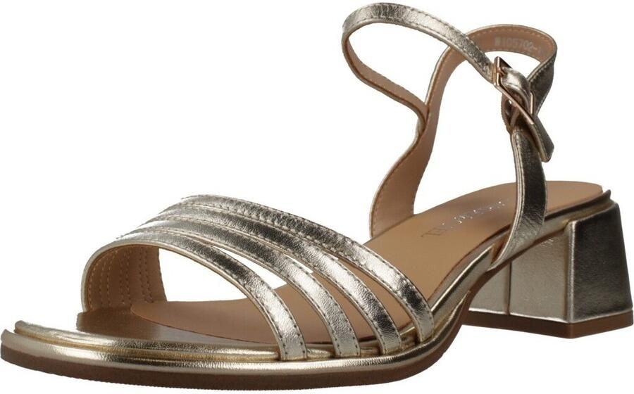Regarde le Ciel Sandalen met hakken Sandalia Hebilla Tacon Platino