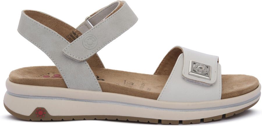 Relife Platte sandalen LIGHT GREY