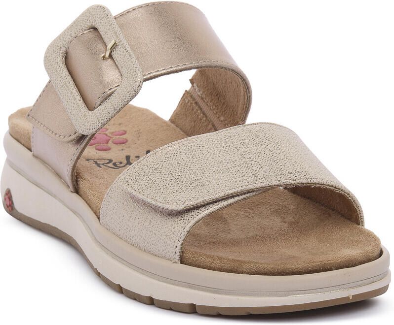 Relife Platte sandalen ROSE GOLD