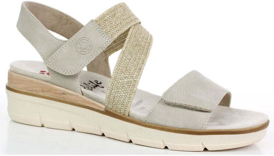 Relife Sandalen met sleehak