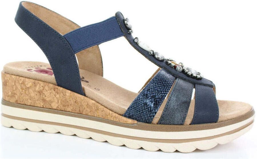 Relife Sandalen met sleehak