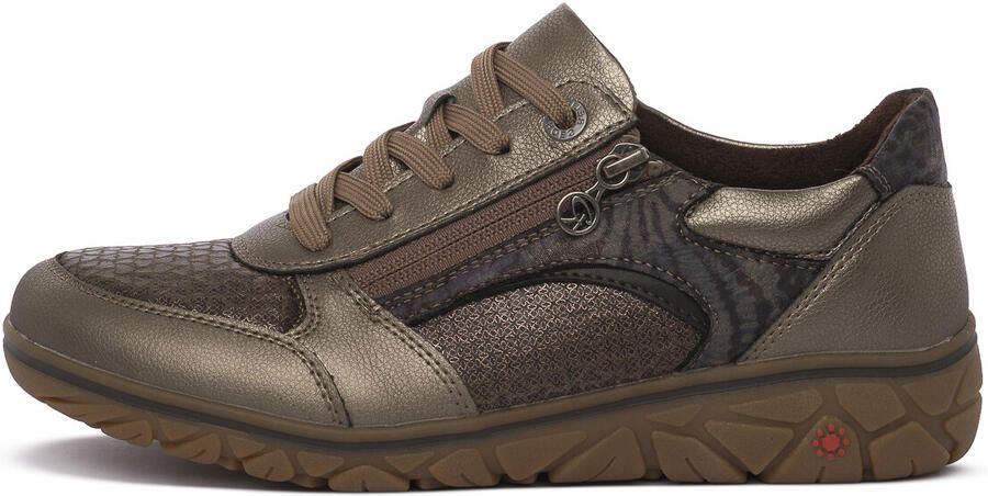 Relife Sneakers laag taupe