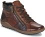 Remonte Dames Veterboot R1467-23 Bruin Combi - Thumbnail 2
