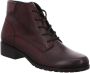 Remonte Rode Gesloten Booties Dames Enkellaarzen Red Dames - Thumbnail 15