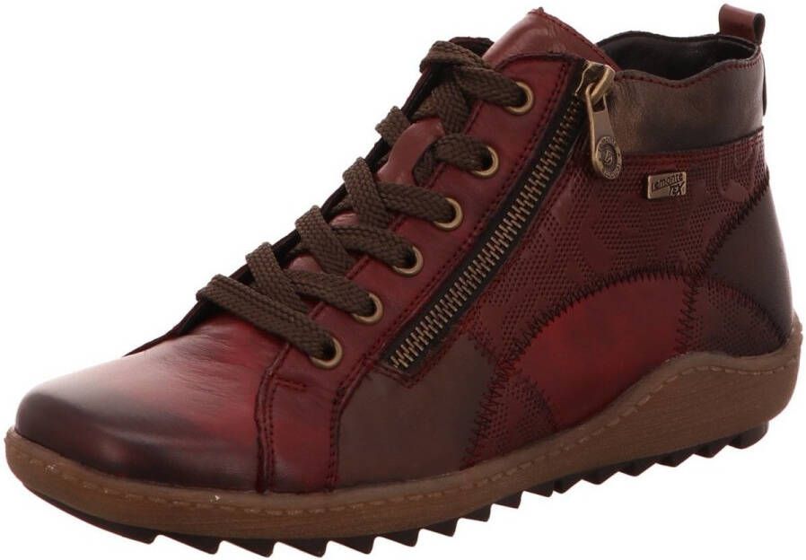 Remonte Hoge veterschoenen met zacht verdikt verwisselbaar voetbed