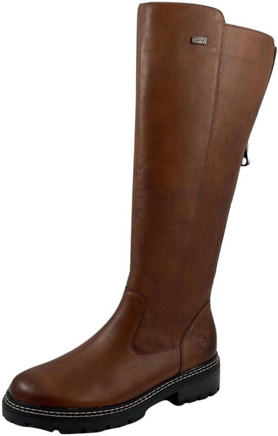 Remonte Laarzen blokhak business schoen lange laarzen met rits aan de binnenkant - Foto 4