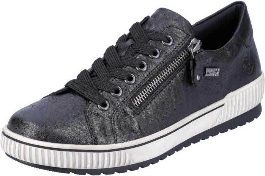 Remonte Plateausneakers vrijetijdsschoen lage schoen veterschoen met buitenrits
