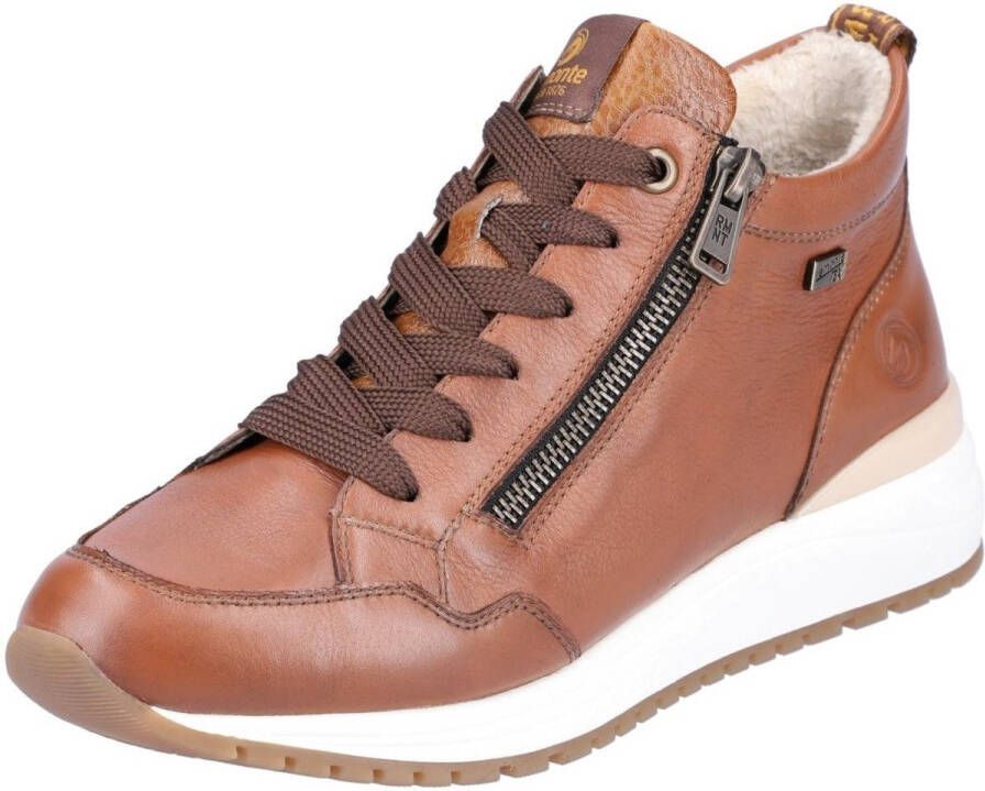 Remonte Sneaker Warmgevoerd Cognac - Foto 3