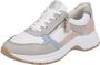 Remonte Dames Sneaker D0G02-80 Grijs Wit Combi Wijdte H - Thumbnail 3