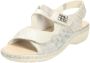 Remonte Dorndorf Comfort Sandaal Dames Zilver - Thumbnail 2