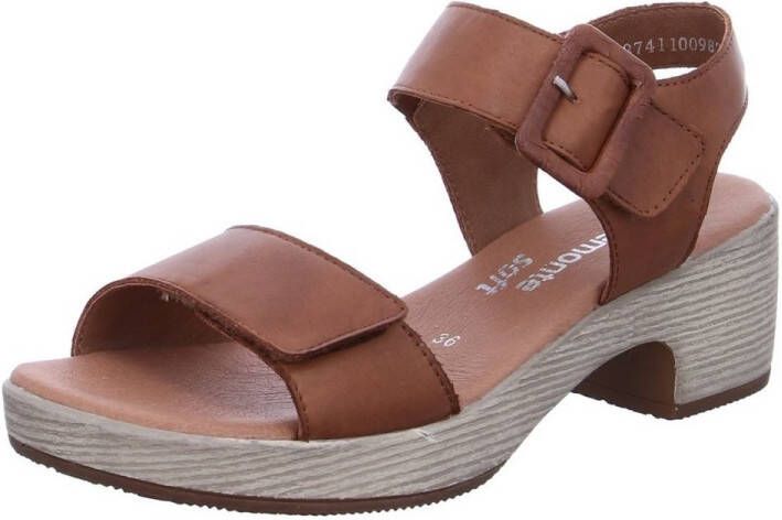 Remonte Sandaaltjes ELLE-Collection blokhak zomerschoen sandaal met klittenbandsluitingen - Foto 16