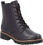 Remonte Veterschoenen blokhak veterschoen enkellaars in used look - Thumbnail 14