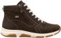 Remonte Sneakers met sleehak high-top sneaker veterschoen vrijetijdsschoen met buitenrits - Thumbnail 3