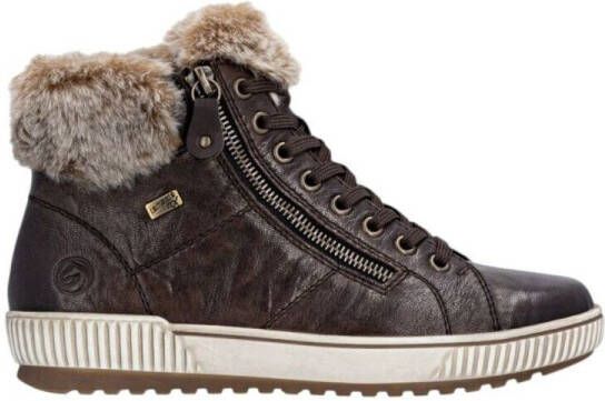 Remonte Winterlaarzen plateau outdoorschoen veterschoenen met waterafstotende tex-membraan