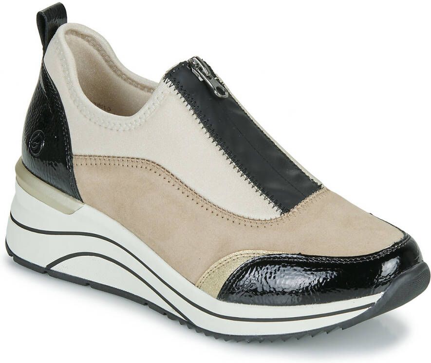 Remonte Slip-on sneakers Elisabeth Hurley-Collection wedge sneaker slipper instapschoen vrijetijdsschoen vegan