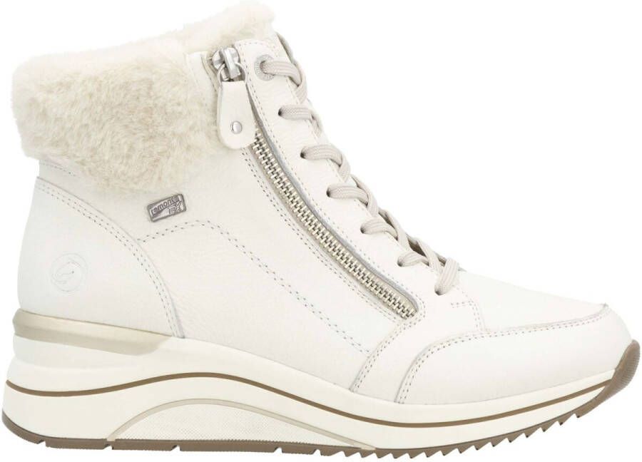 Remonte Winterlaarsjes sleehak veterschoenen met waterafstotende tex-membraan - Foto 3