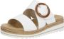 Remonte Slippers sleehak zomerschoen pantoffels met decoratieve gesp - Thumbnail 7