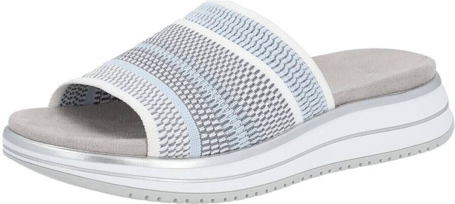 Remonte Slippers sleehak zomerschoen slippers met praktische elastische rand
