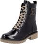 Remonte Veterlaarsjes Elisabeth Hurley-Collection blokhak veterschoen met praktische binnenrits - Thumbnail 15