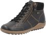 Remonte Veterschoenen flats comfort schoen enkellaars met logo-embossing en contraststiksels - Thumbnail 1