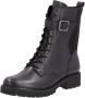 Remonte Veterlaarsjes blokhak veterschoenen met decoratieve gesp - Thumbnail 1