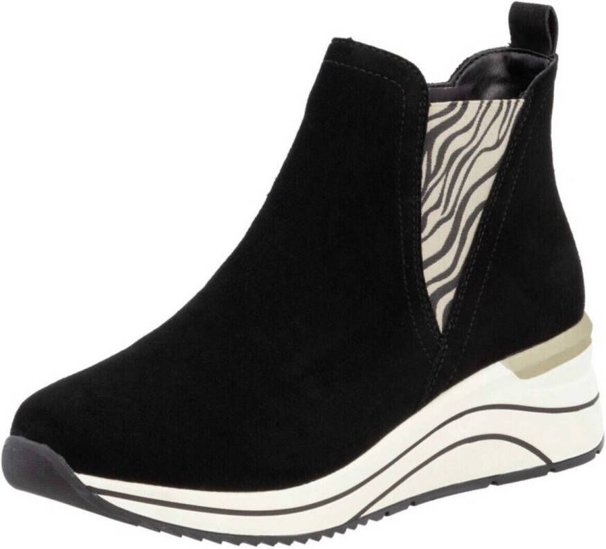 Remonte Chelsea-boots sleehak enkellaars zachte inlegzool met schokabsorptie