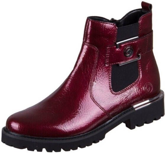 Remonte Chelsea-boots blokhak laarzen enkellaars met praktische binnenrits - Foto 4