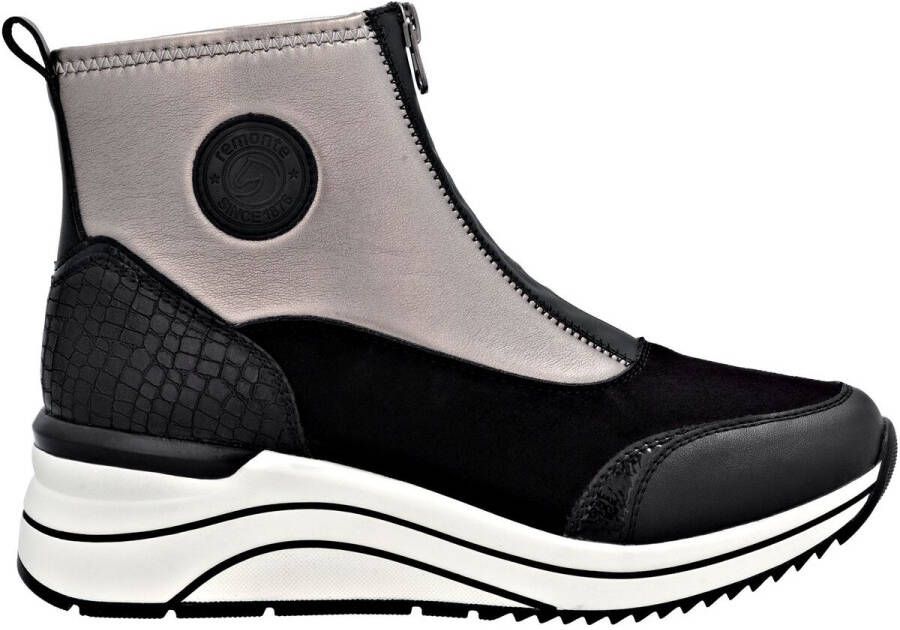 Remonte Enkellaarsjes Plat Enkellaarsjes Plat zwart - Foto 9