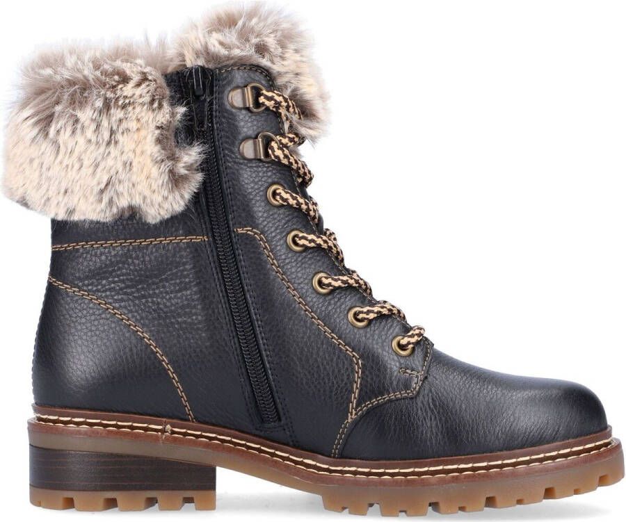 Remonte Winterlaarzen ELLE-Collection met contrasterende stiksels