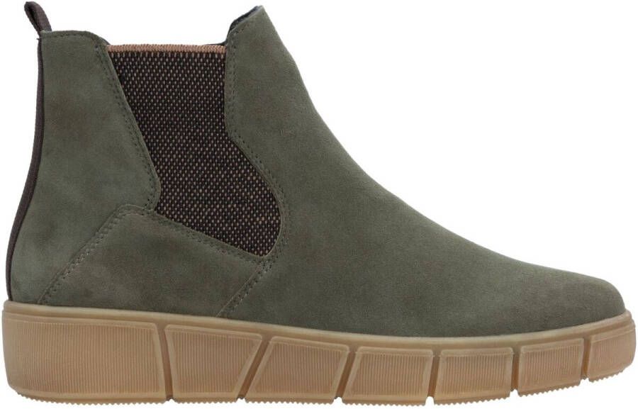 Remonte Chelsea-boots plateau enkellaars ankleboots met extra ritssluiting