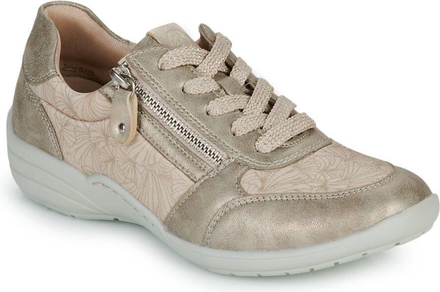 Remonte Dames Sneaker R7637-60 Beige Wijdte H