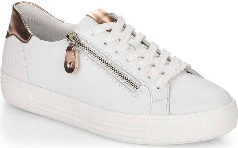 Remonte Plateausneakers met soft-foam binnenzool vrijetijdsschoen lage schoen veterschoen - Foto 3