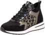 Remonte Sneakers met sleehak vrijetijdsschoen high-top sneaker veterschoen binnenrits - Thumbnail 3